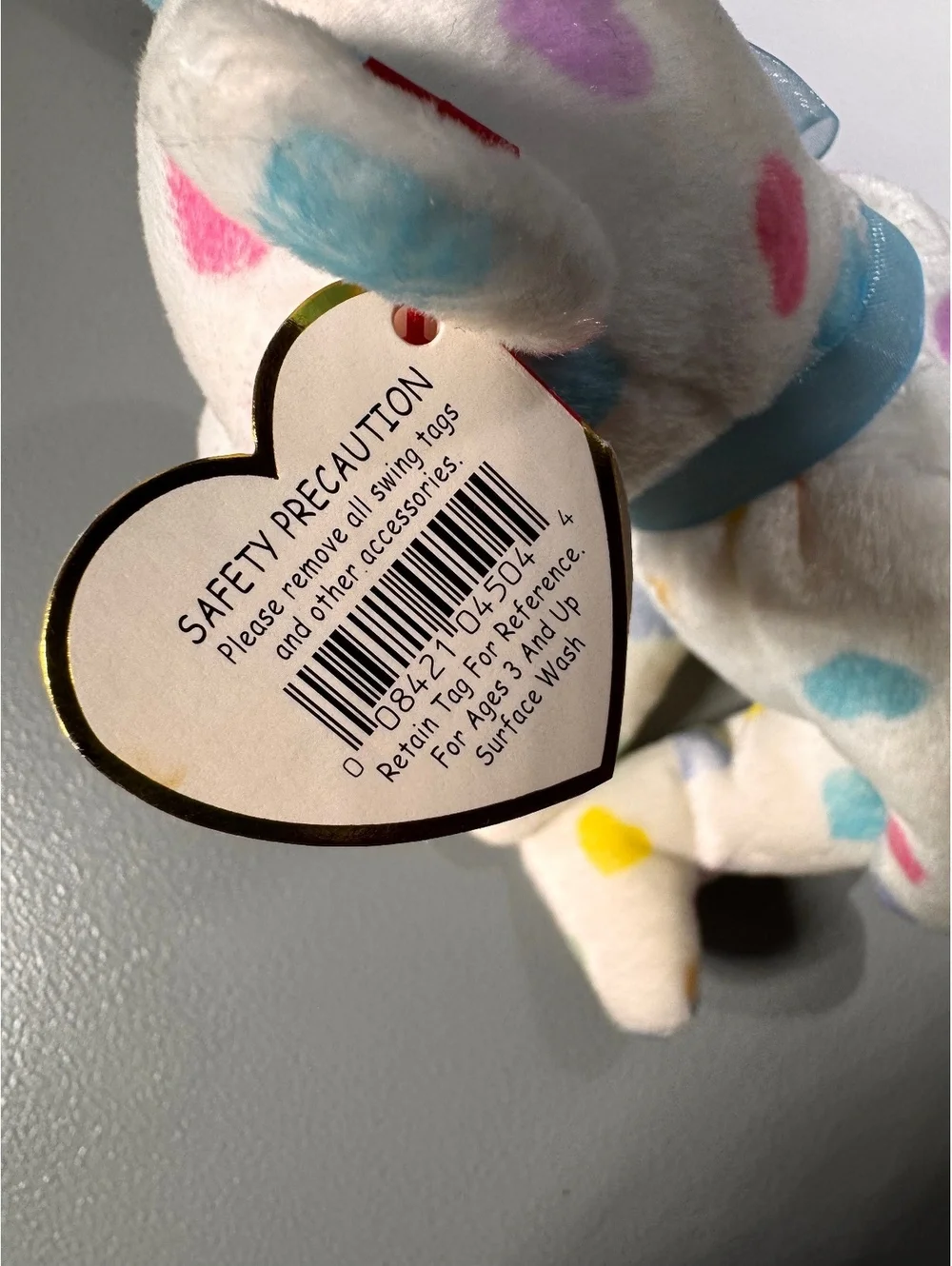TY Beanie Baby Kiss Me